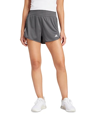 adidas Women's High-Waisted Knit Pacer Shorts