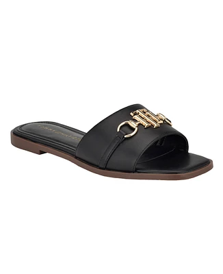 Tommy Hilfiger Women's Pipper Ornamented Slide Sandals