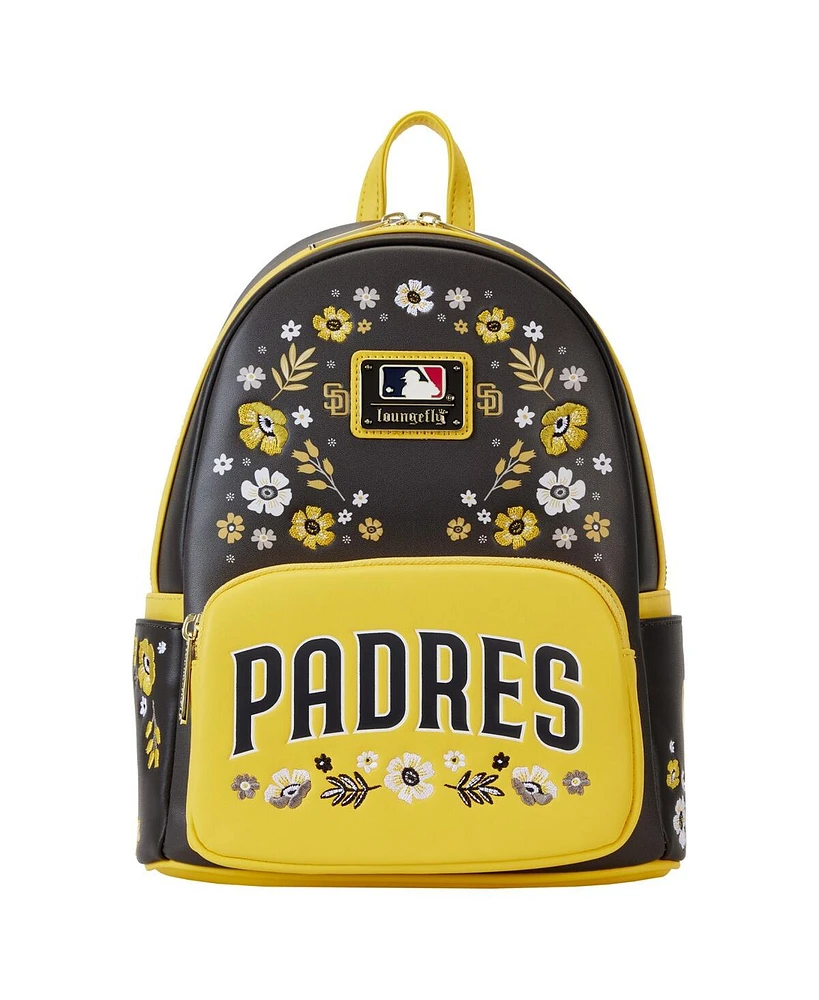 Men's and Women's Loungefly San Diego Padres Floral Mini Backpack