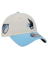 Men's New Era White Minnesota United Fc 2024 Kick Off Collection 9TWENTY Adjustable Hat