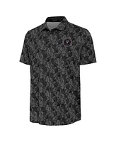 Men's Antigua Black Inter Miami Cf Tampa Button-Up Shirt