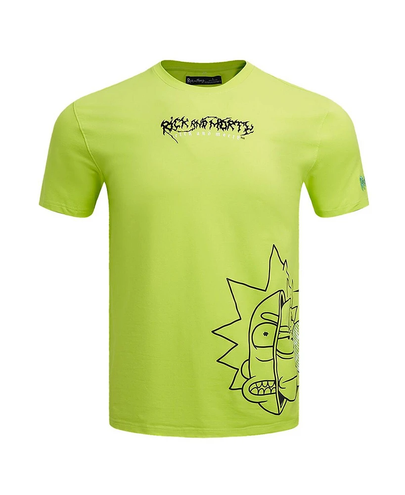 Men's Freeze Max Rick and Morty 90s Rave Rickvival T-shirt