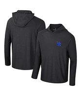 Colosseum Men's Kentucky Wildcats Cloud Jersey Raglan Long Sleeve Hoodie T-shirt