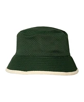 Men's Mitchell & Ness Cream, Green AND1 Game Mesh Bucket Hat