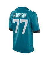 Men's Nike Anton Harrison Teal Jacksonville Jaguars 2023 Nfl Draft First Round Pick Game Jersey