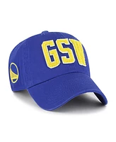 Men's '47 Brand Royal Golden State Warriors Hand Off Clean Up Adjustable Hat