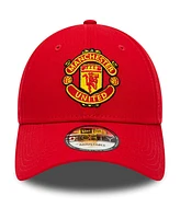 Youth Boys and Girls New Era Manchester United Core 9FORTY Adjustable Hat