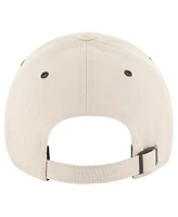 Men's '47 Brand Cream Denver Nuggets Lunar Clean Up Adjustable Hat