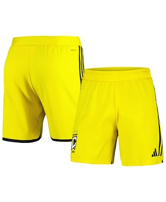 Men's adidas Gold Columbus Crew 2024 Home Authentic Shorts