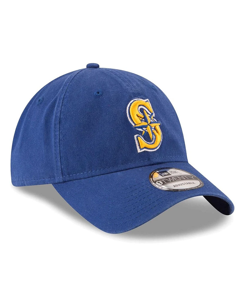 Men's New Era Navy Seattle Mariners Replica Core Classic 9TWENTY Adjustable Hat