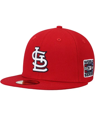 Men's New Era Red St. Louis Cardinals 2006 World Series Wool 59FIFTY Fitted Hat
