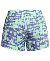 Under Armour Big Girls Fly-By Printed 3" Shorts