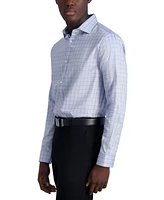 Karl Lagerfeld Paris Men's Slim-Fit Windowpane Woven Shirt