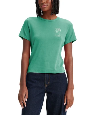 Levi's Women's Graphic Rickie Cotton Short-Sleeve T-Shirt