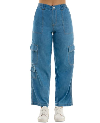 Almost Famous Juniors' Cargo Skater Jeans