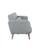 Serta 79.9" W Polyester Price Convertible Sofa
