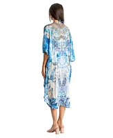 La Moda Clothing Women's Women High low kimono