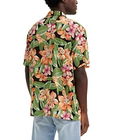 Levi's Men's Printed Relaxed Short-Sleeve Camp Shirt