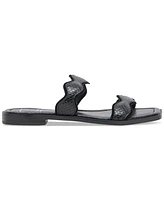 Dolce Vita Women's Ilva Wavy Double-Strap Slide Sandals