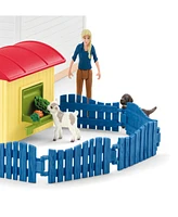 Schleich Farm World: Pet Hotel Animal Playset - Multi