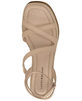 Lucky Brand Women's Carolie Strappy Espadrille Wedge Sandals