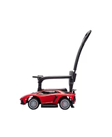 Freddo Lamborghini 3-in-1 Kids Push Ride On