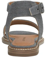 Lucky Brand Women's Kimaya Ankle-Strap Flat Sandals