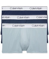 Calvin Klein Men's Micro Stretch 3-Pack Low Rise Trunks