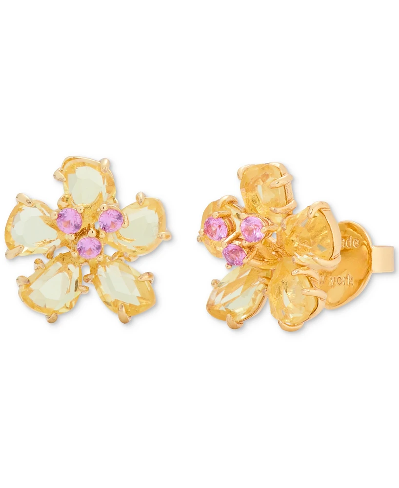 kate spade new york Paradise Flower Stud Earrings