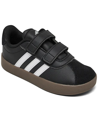 adidas Toddler Kids Vl Court 3.0 Fastening Strap Casual Sneakers from Finish Line