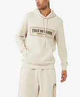 True Religion Men's Frayed Arch Pullover Hoodie