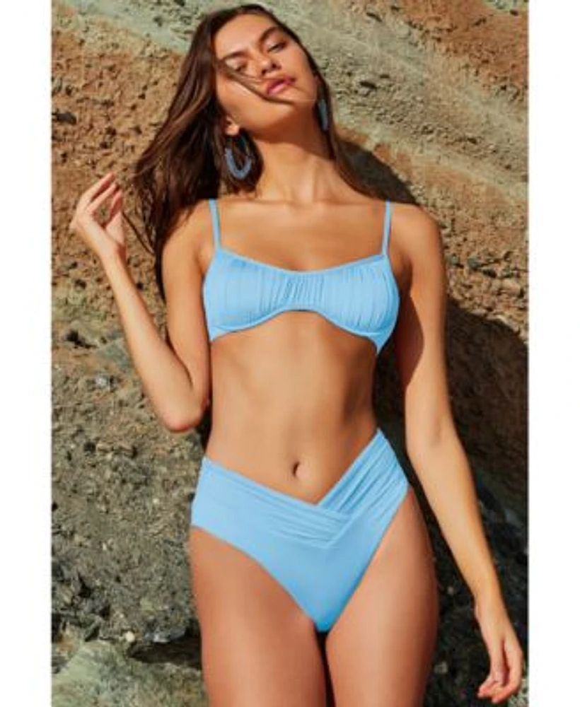 Becca Womens Palm Desert Underwire Bikini Top Color Code Bottoms