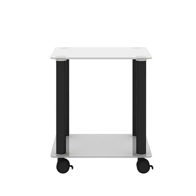 Simplie Fun 1-Piece + Side Table, 2-Tier Space End Table, Modern Night Stand, Sofa Table, Side