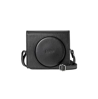 Fujifilm Instax SQ40 Poly-Synthetic Leather Case with Debossed Logo (Black)