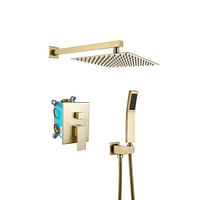 Simplie Fun Luxury 10 Inch Rainfall Shower System