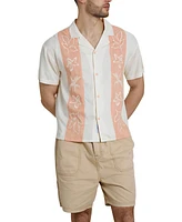 Native Youth Men's Boxy-Fit Floral Graphic Shirt