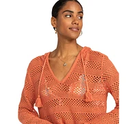 Roxy Juniors' After Beach Break Ii Hoodie Poncho