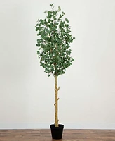 Nearly Natural 9ft. Artificial Eucalyptus Tree