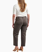 Silver Jeans Co. Plus Suki Mid Rise Curvy Fit Straight Pants