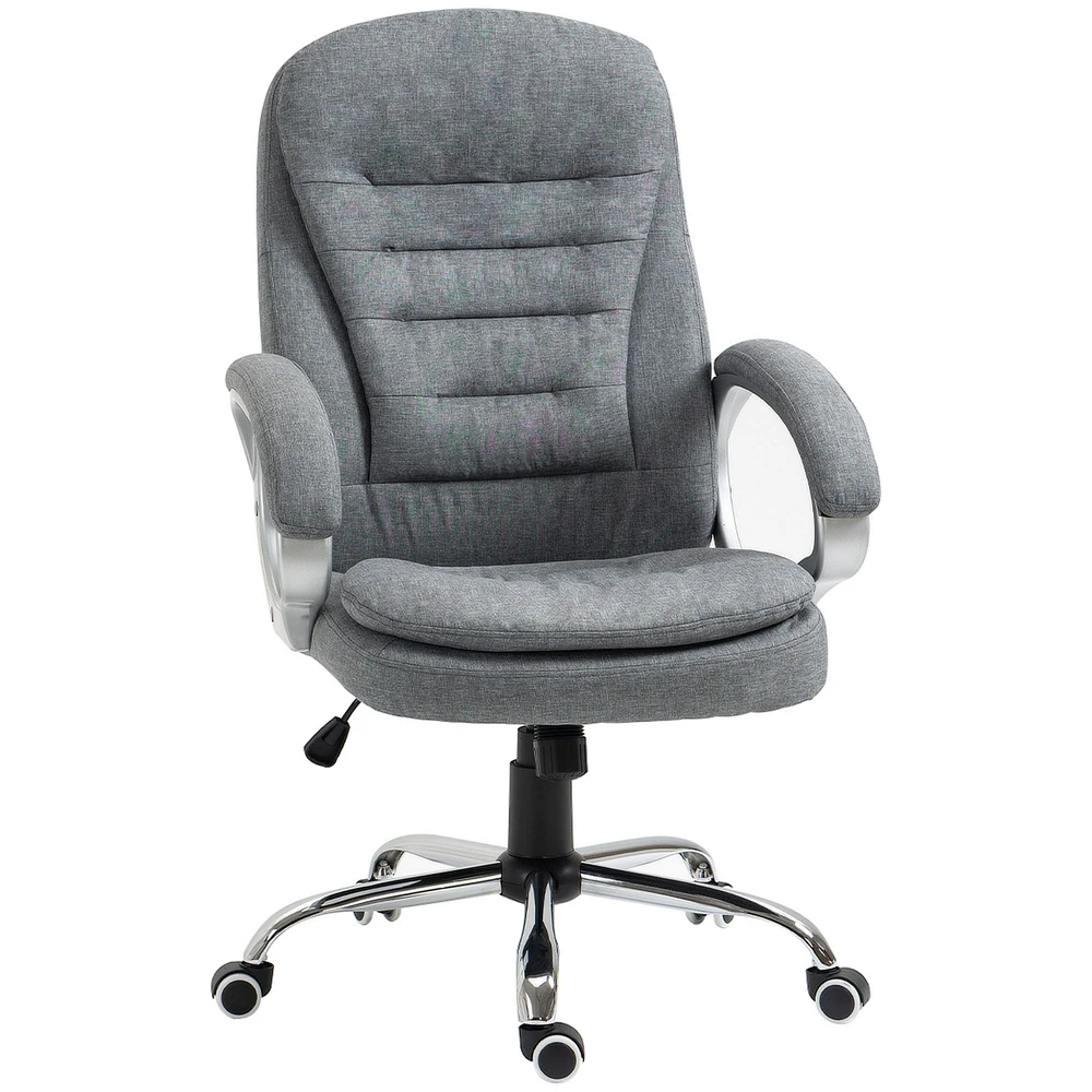 Simplie Fun Vinsetto High Back Executive Office Chair - Grey