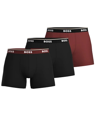 Boss by Hugo Men's Power 3-Pack Boxer Briefs
