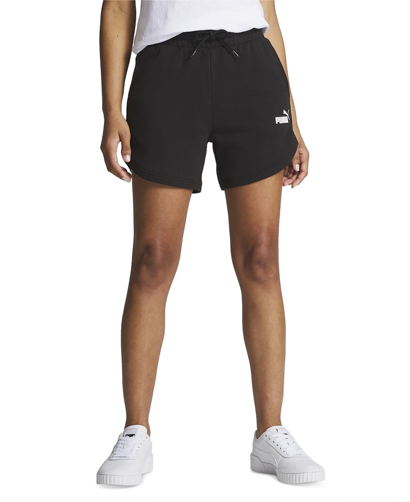 Puma Women's High-Rise French Terry Shorts