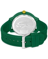 Lacoste Unisex L.12.12. Silicone Strap Watch 48mm