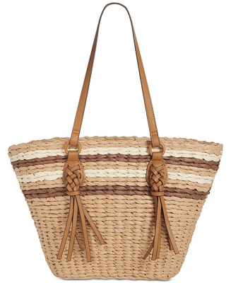 Style & Co Straw Tote, Created for Macy's