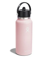 Hydro Flask oz Wide Mouth with Flex Straw Cap