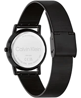 Calvin Klein Women's Ck Feel Stainless Steel Mesh Watch 30mm