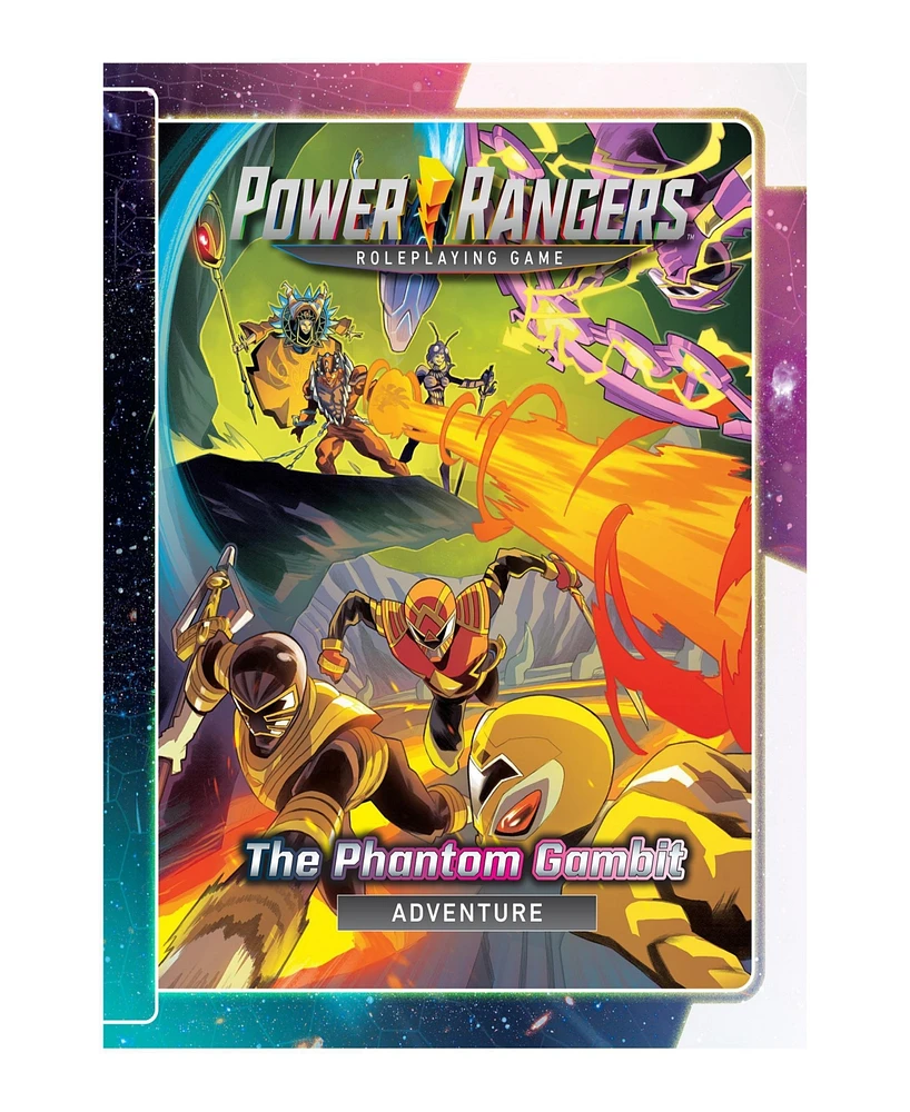 Renegade Game Studios - Power Rangers - The Phantom Gambit Adventure Rpg Book