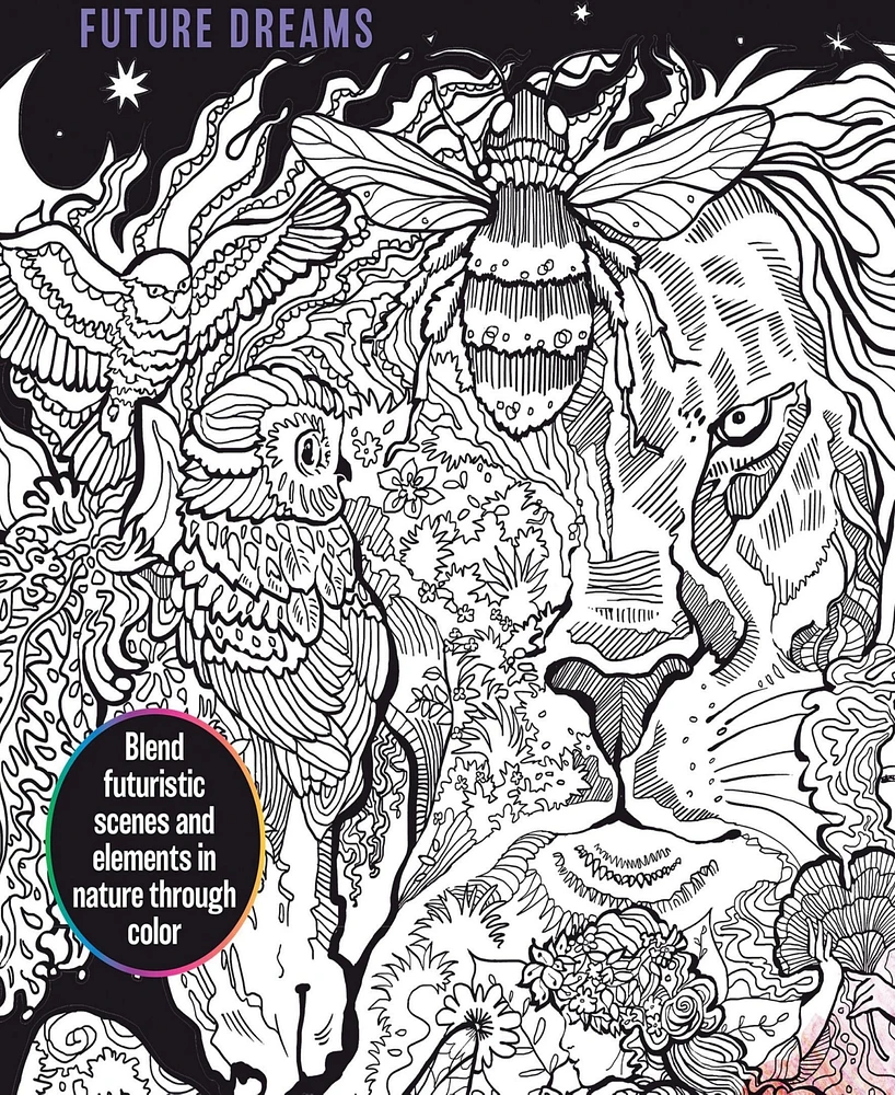 Art Maker - Colormorphic Future Dreams Coloring Books