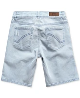 Ring of Fire Big Storm Riot Slim-Fit Stretch Denim Shorts with Rips