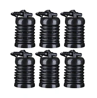 Yescom 6 Pcs Round Arrays for Ionic Detox Foot Bath Spa Cleanse Machine Replacement Array Black